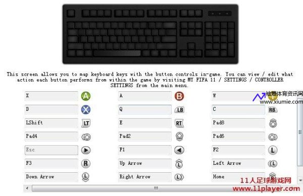 实况足球2013键盘设置(实况足球2013键盘操作技巧)